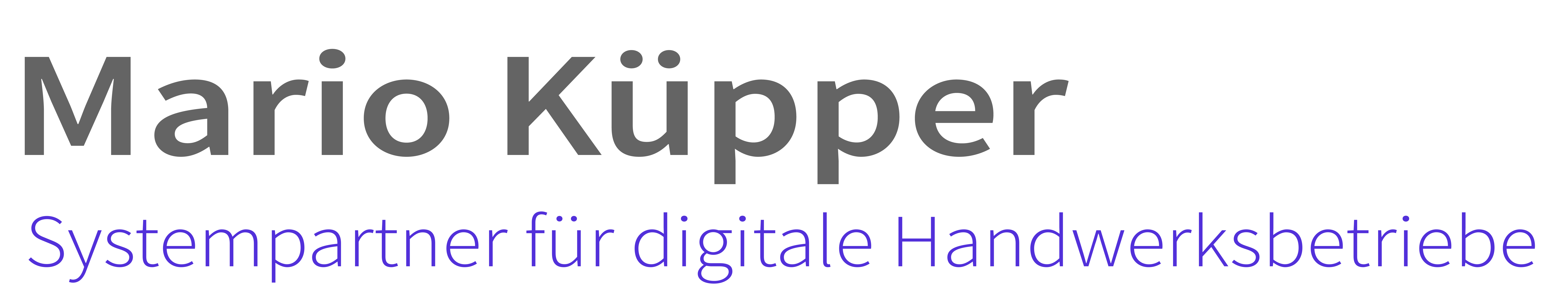 Mario Küpper - Systempartner für digitale Handwerksbetriebe